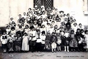 Oran - Lycee de jeunes Filles - 1932 a